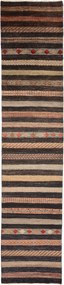 Gabbeh Tappeto 80x370 (Pakistan) Annodato A Mano