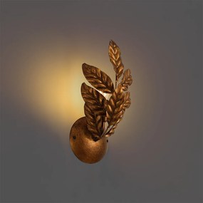 Lampada da parete vintage oro antico - Linden