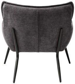 Poltrona relax grigia Calgary - Unique Furniture