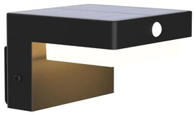 Applique a LED solare con sensore MALI LED/4,5W/3,7V 2000 mAh IP44 nero