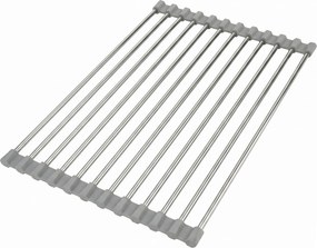 Scolapiatti arrotolabile per lavello REA P12298A Grey