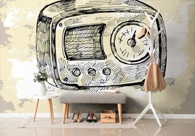 Carta da parati – Elettronica retrò