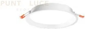 Lost faretto led da incasso 4000k 2520lm 36w ip20 bianco 22,2cm