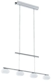 Eglo - Vetro di ricambio per lampada da tavolo ALEANDRO bianco