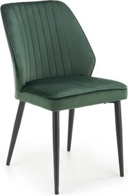Sedia K432 Velvet Green - L48 x H57 x H85 cm