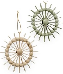 Set di 2 decorazioni da appendere Beads - Boltze