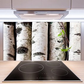 Pannello cucina paraschizzi Alberi della natura 100x50 cm