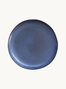 Set di 6 piatti piani in gres Blue Maison