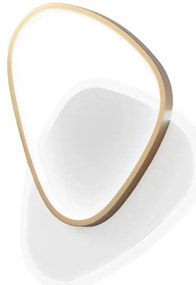Plafoniera LED Ayrton Ø 42 cm dorato IP20, 4600 lumen LUCE AMBIENTE DESIGN