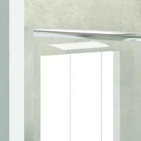 Kamalu - doccia un lato 150cm  con un anta scorrevole vetro anticalcare kf5000