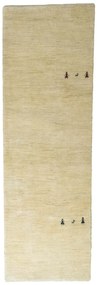 Gabbeh Tappeto 300x100 Beige (Iran) Annodato A Mano