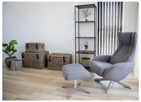 Libreria nera in frassino 51x170 cm Vita - House Nordic