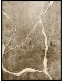 Quadro dipinto a mano 90x120 cm Vibranium - Malerifabrikken