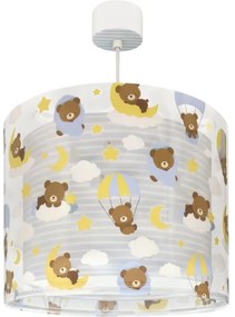 Dalber 41572T - Lampadario per bambini BABY TEDDY 1xE27/15W/230V blu