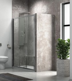 Doccia a scorrimento 165cm vetro trasparente K050 - KAMALU