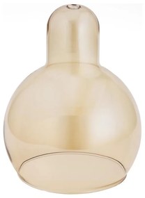 Vetro di ricambio per lampadario diametro 13 cm beige