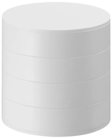 Portagioie a castello bianco , ⌀ 10 cm Tower - YAMAZAKI