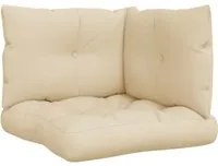 Cuscini per Divani su Pallet 3 pz Beige in Tessuto cod mxl 68219