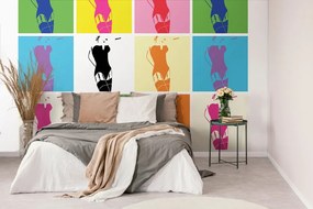 Carta da parati – Fascino pop art della donna