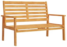 Set da salotto da giardino 3 pz in legno massello di acacia