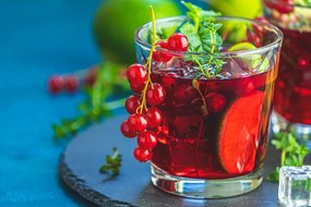 Stampa su tela – Cocktail rosso