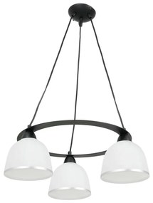 Lampadario a sospensione con filo AVIA 3xE27/60W/230V