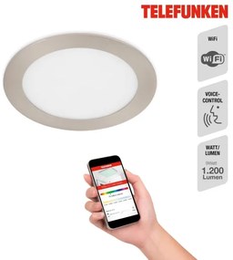 Telefunken 309402TF - LED RGBW Lampada dimmerabile LED/12W/230V IP23 Wi-Fi Tuya