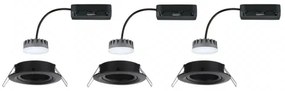 Paulmann 93080 - Set 3x LED 6W IP23 dimmerabile incasso COIN 230V