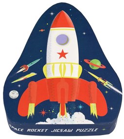 Puzzle 18 pezzi Space Age rocket - Rex London