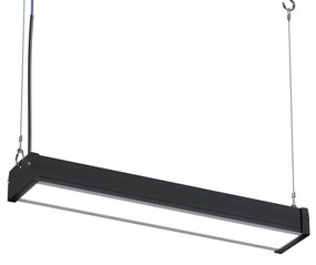Campana Lineare LED 100W 51cm Sospesa 11.000 lm Colore Bianco Naturale 4.000K