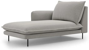 Poltrona lounge grigio chiaro, angolo sinistro Vienna - Cosmopolitan Design