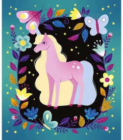 Sabbia fosforescente e glitter « Notte magica »