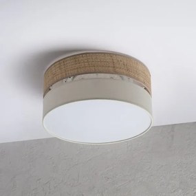 Plafoniera LED SIRJA BOHO LED/20W/230V Ø 35 cm beige/crema
