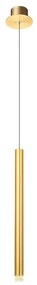 Redo 01-2043 - Lampadario LED a sospensione con filo MADISON LED/4W/230V oro