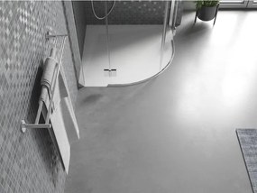 Mexen Bert piatto doccia semicircolare SMC 80 x 80 cm, bianco - 4KR108080