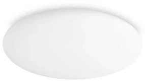 Plafoniera Moderna Level Metallo Bianco Led 22,5W 3000K Luce Calda