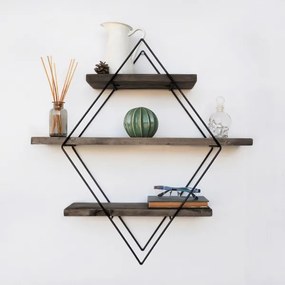 Mensola da parete 60x60 cm abete