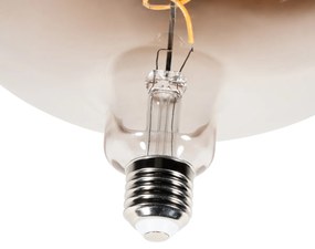 Lampadine LED E27 dimmerabili G220 marrone 4,9W 130 lm 1800K