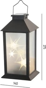 Lampada LED solare sospesa CANDELIO STAR LED/1xAA 2700K IP44 200 mAh