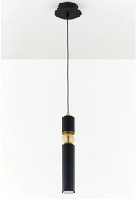 Jupiter 2003 - Lampadario a sospensione con filo ALAS 1xGU10/10W/230V nero/oro