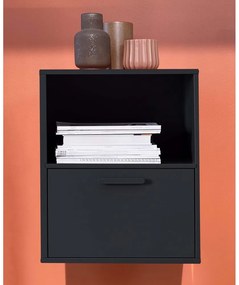 Comodino nero a parete Keep by Hammel - Hammel Furniture