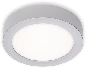 Briloner 7122-014 - Lampada da soffitto LED FIRE LED/11W/230V 3000K diam. 17 cm Argento