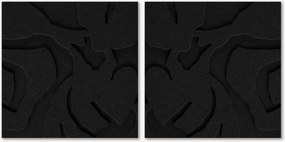 Set di 2 pannelli fonoassorbenti componibili Soft Embrace 1+2