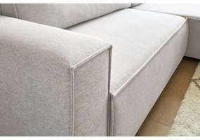 Divano letto angolare beige (variabile) Nihad structural - Bobochic Paris