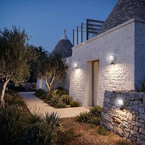 Faro LED 30W IP65 Nero con Sensore di Movimento e OSRAM chip LED Colore Bianco Caldo 3.000K