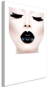 Quadro Black Lips (1 Part) Vertical