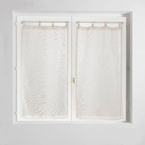 Tende sottili in set beige 2 pz 60x120 cm Minalisa - douceur d'intérieur