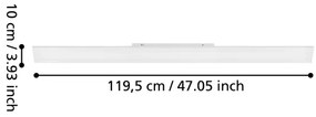Eglo 98025 - Pannello LED SALOBRENA 1 LED/40W/230V bianco