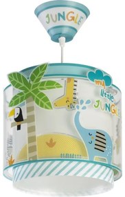 Dalber D-76112 - Lampadario per bambini MY LITTLE JUNGLE 1xE27/15W/230V