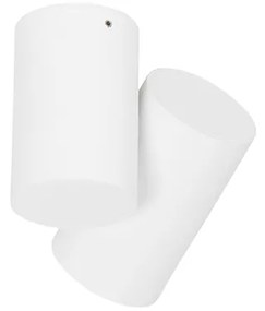 Faretto di design bianco orientabile - Michael